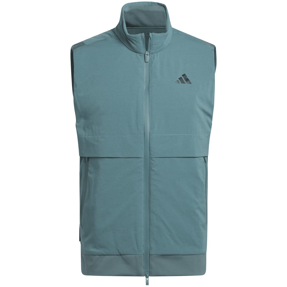 adidas Ultimate365 Tour Frostguard Full-Zip Vest - Preloved Teal