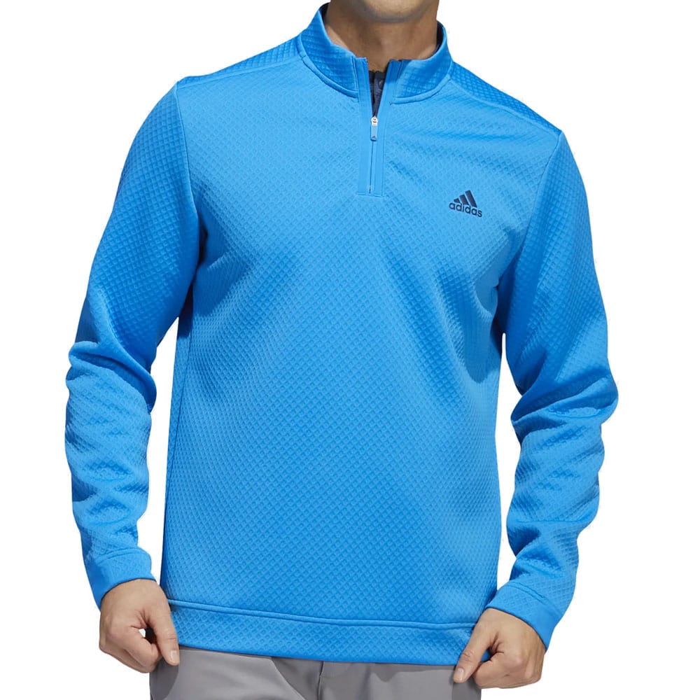 adidas DWR 1/4 Zip Pullover - Blue Rush
