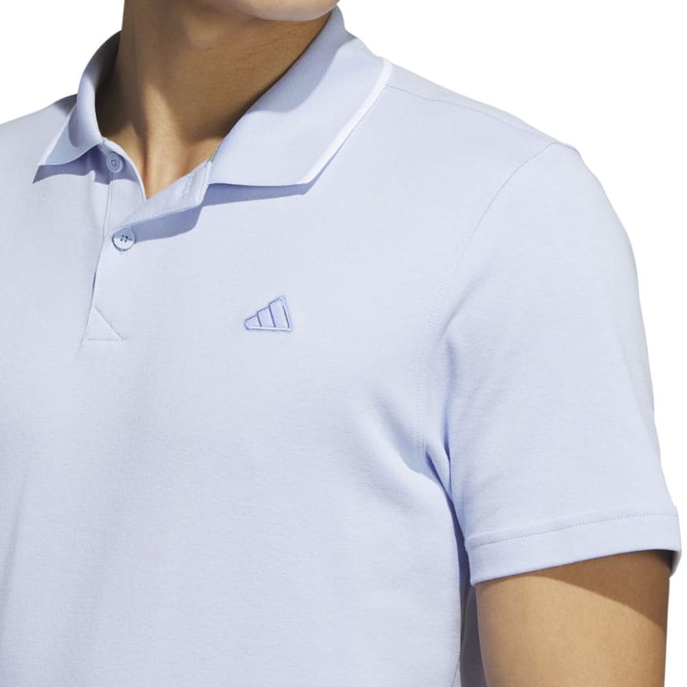 adidas Go-To Pique Polo Shirt - Blue Dawn