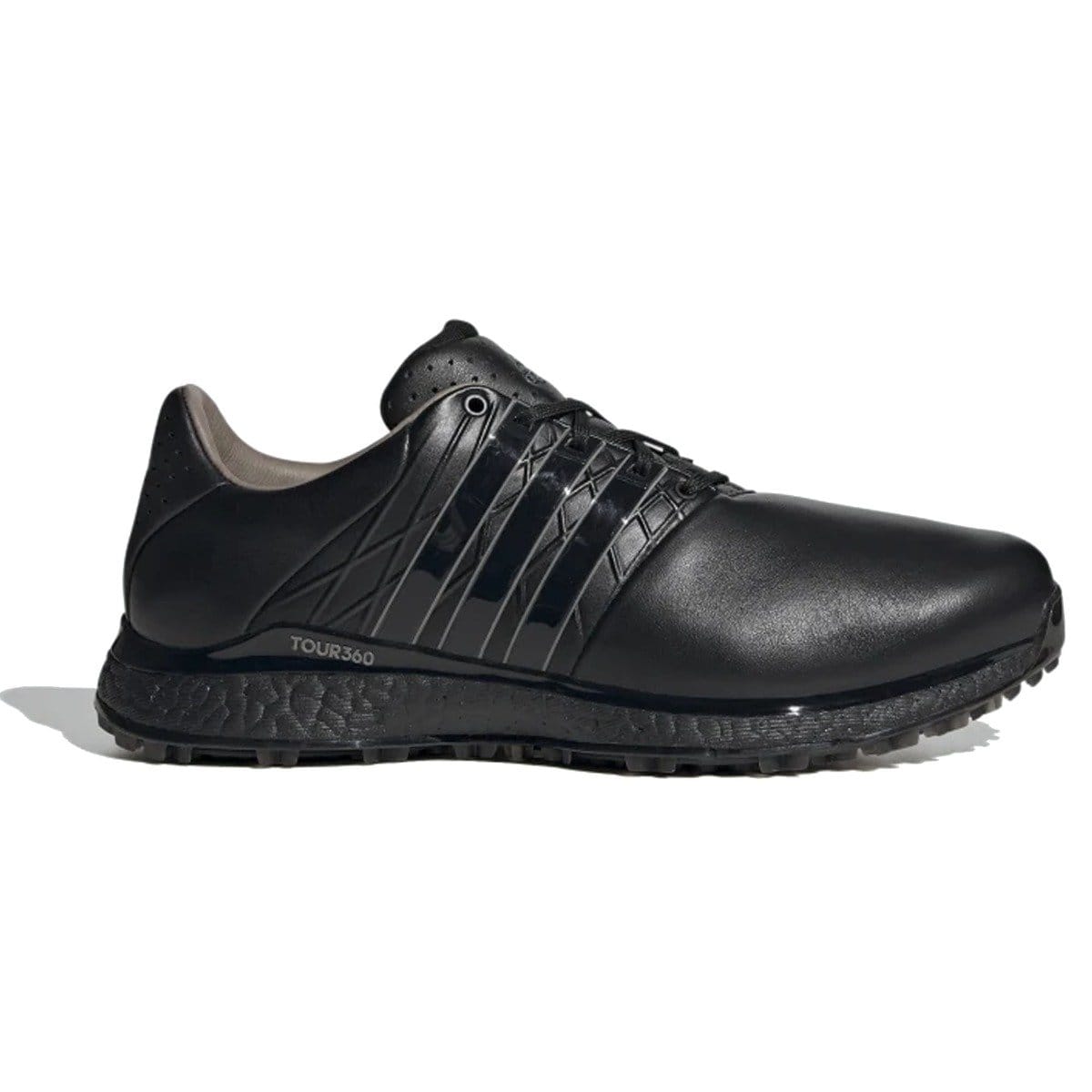 adidas TOUR360 XT-SL 2.0 Waterproof Spikeless Shoes - Core Black/Iron Metallic