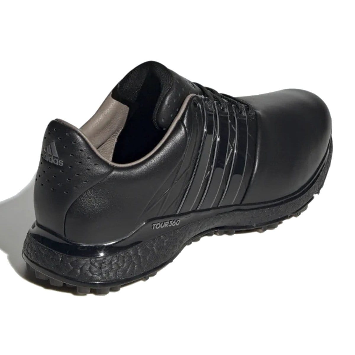 adidas TOUR360 XT-SL 2.0 Waterproof Spikeless Shoes - Core Black/Iron Metallic