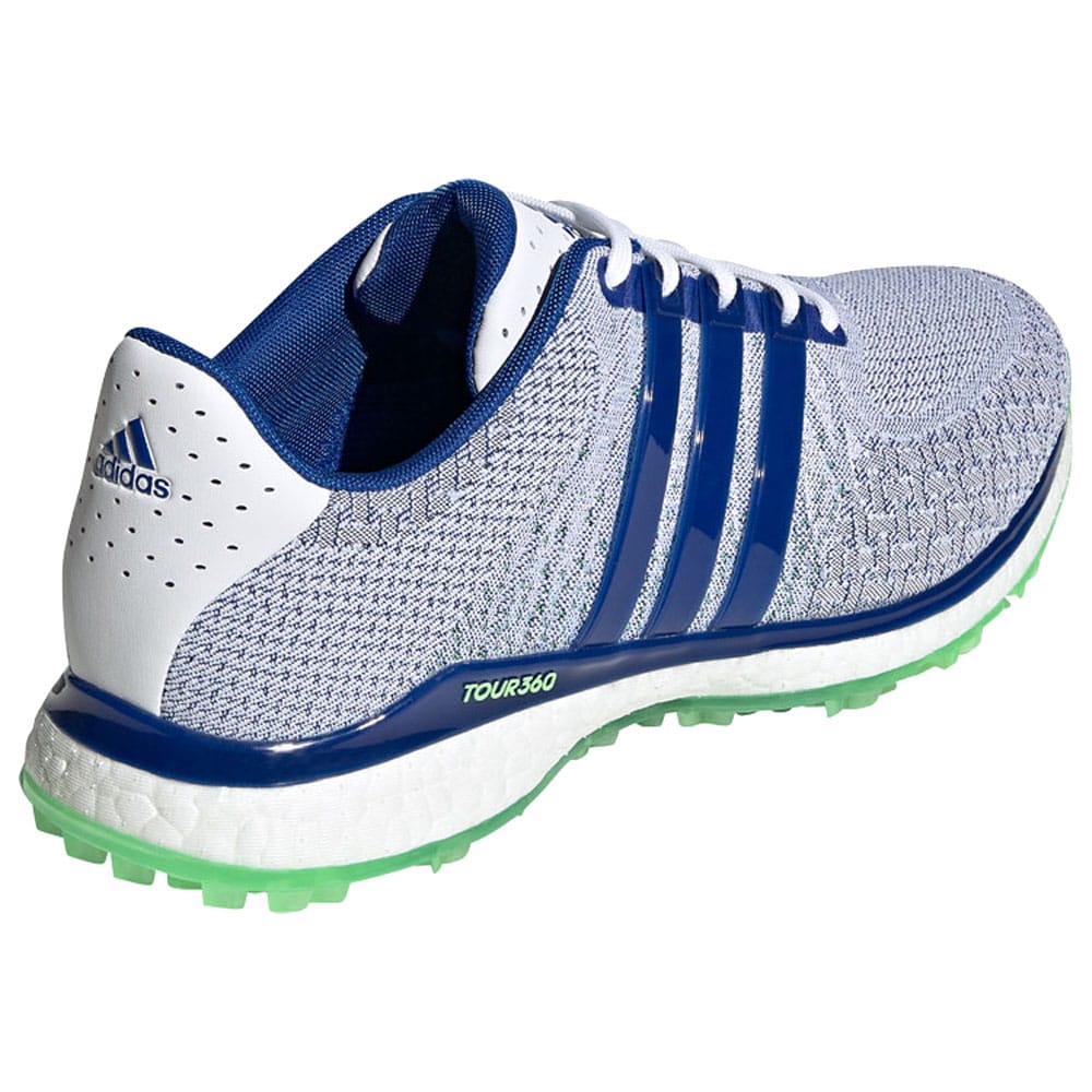 adidas Tour360 XT SL Textile Spikeless Shoes - White/Team Royal/Glory Mint
