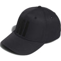 adidas Tour 3 Stripe Cap - Black