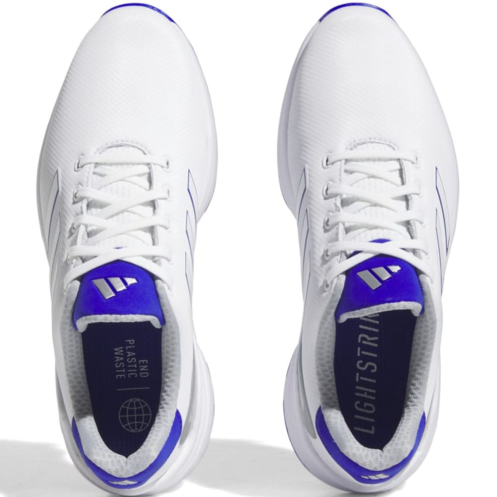 adidas ZG23 Spiked Waterproof Shoes - FTWR White/Blue Fusion/Lucid Blue