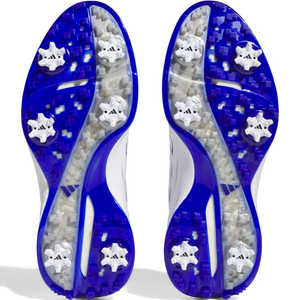 adidas ZG23 Spiked Waterproof Shoes - FTWR White/Blue Fusion/Lucid Blue