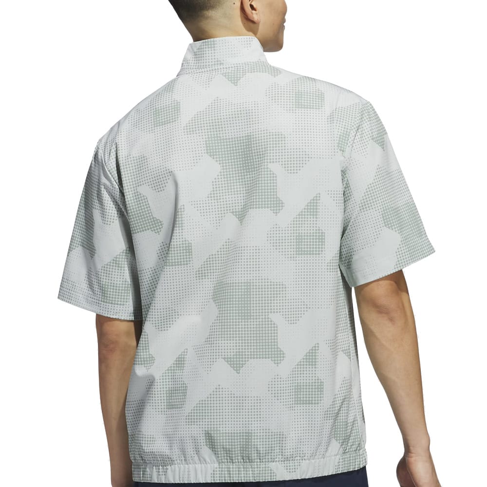 adidas Go-To DWR Short Sleeve 1/2 Zip Pullover - Wonder Silver