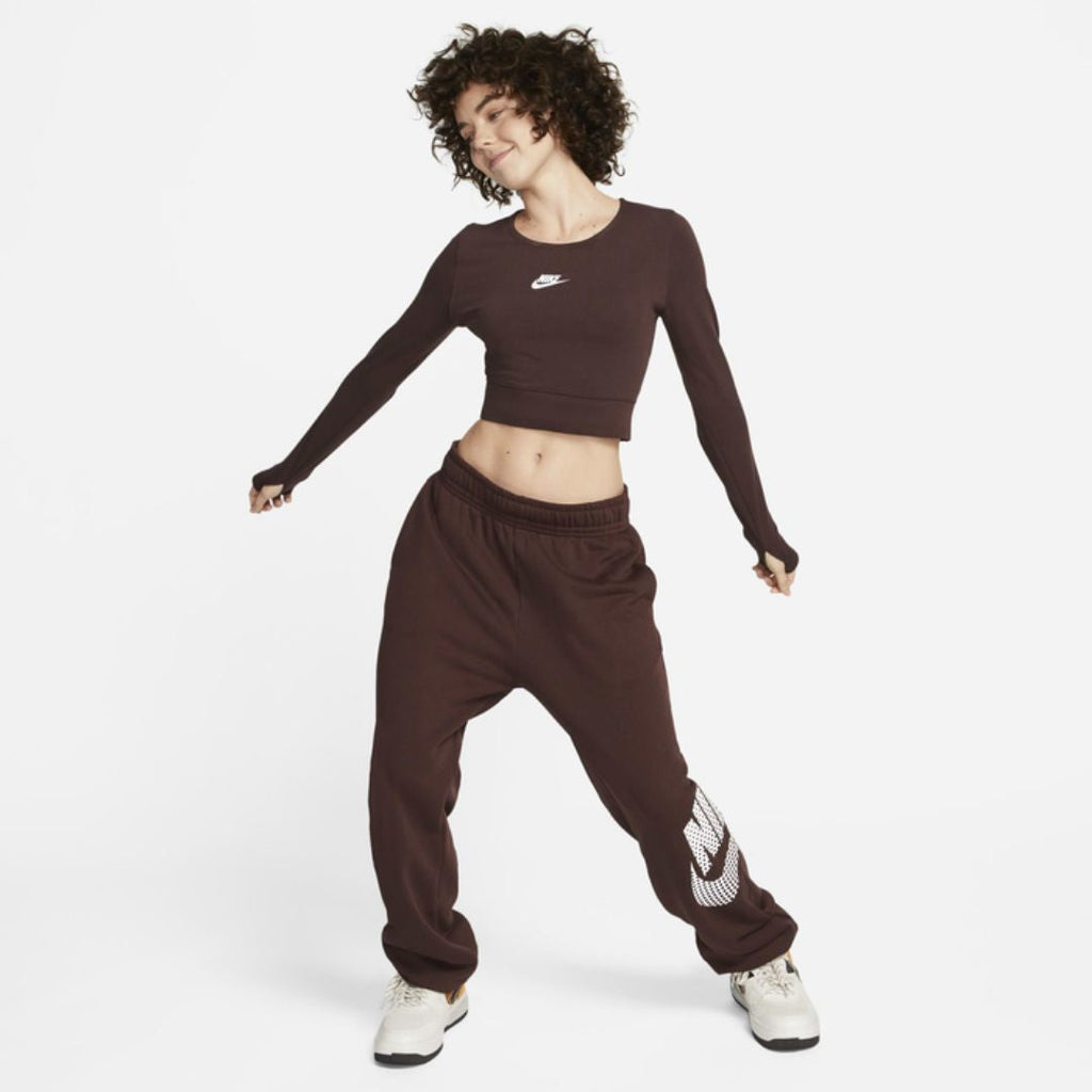 Sportswear Long-Sleeve Crop Top