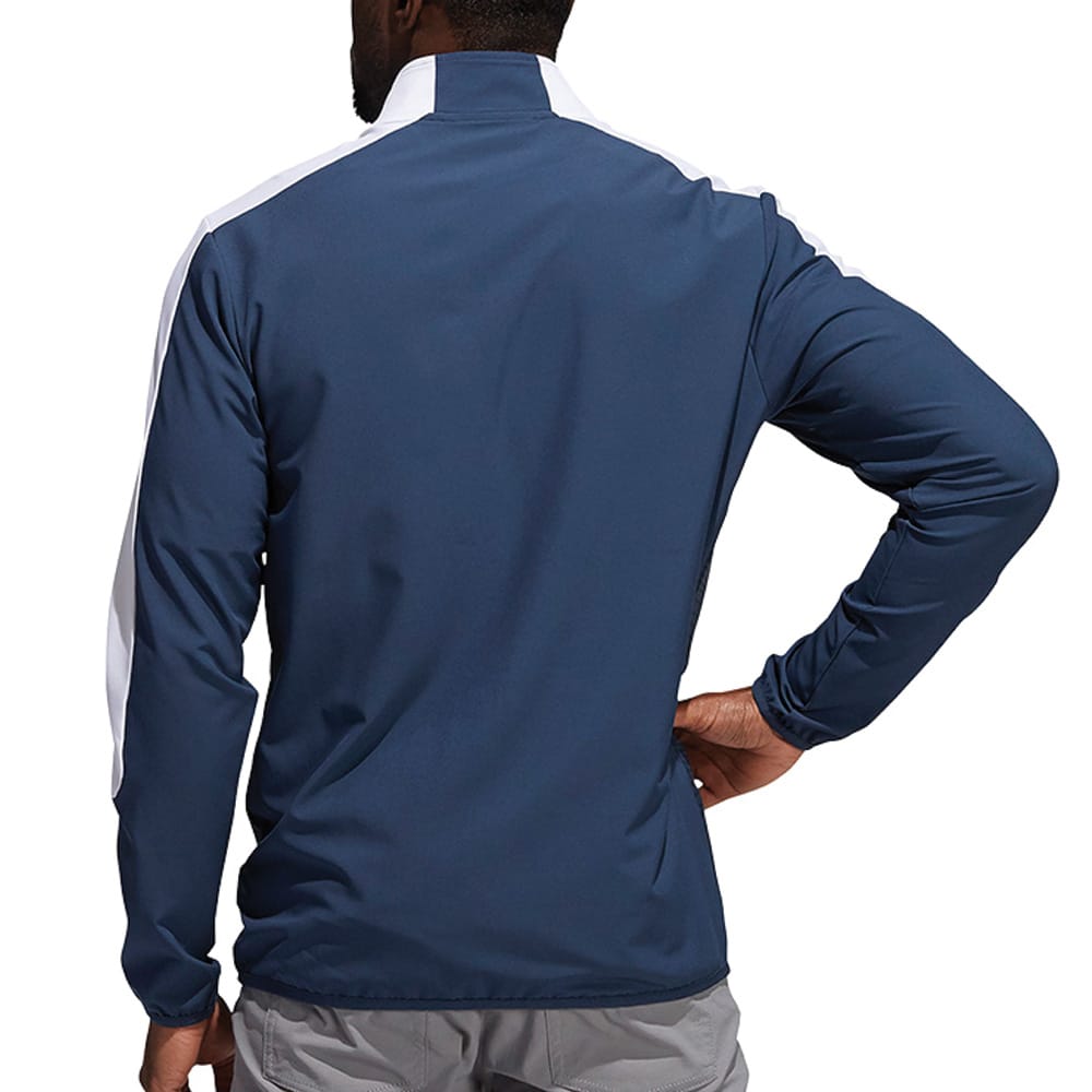 adidas Primegreen Printed Quarter-Zip Sweatshirt - Crew Navy/Black