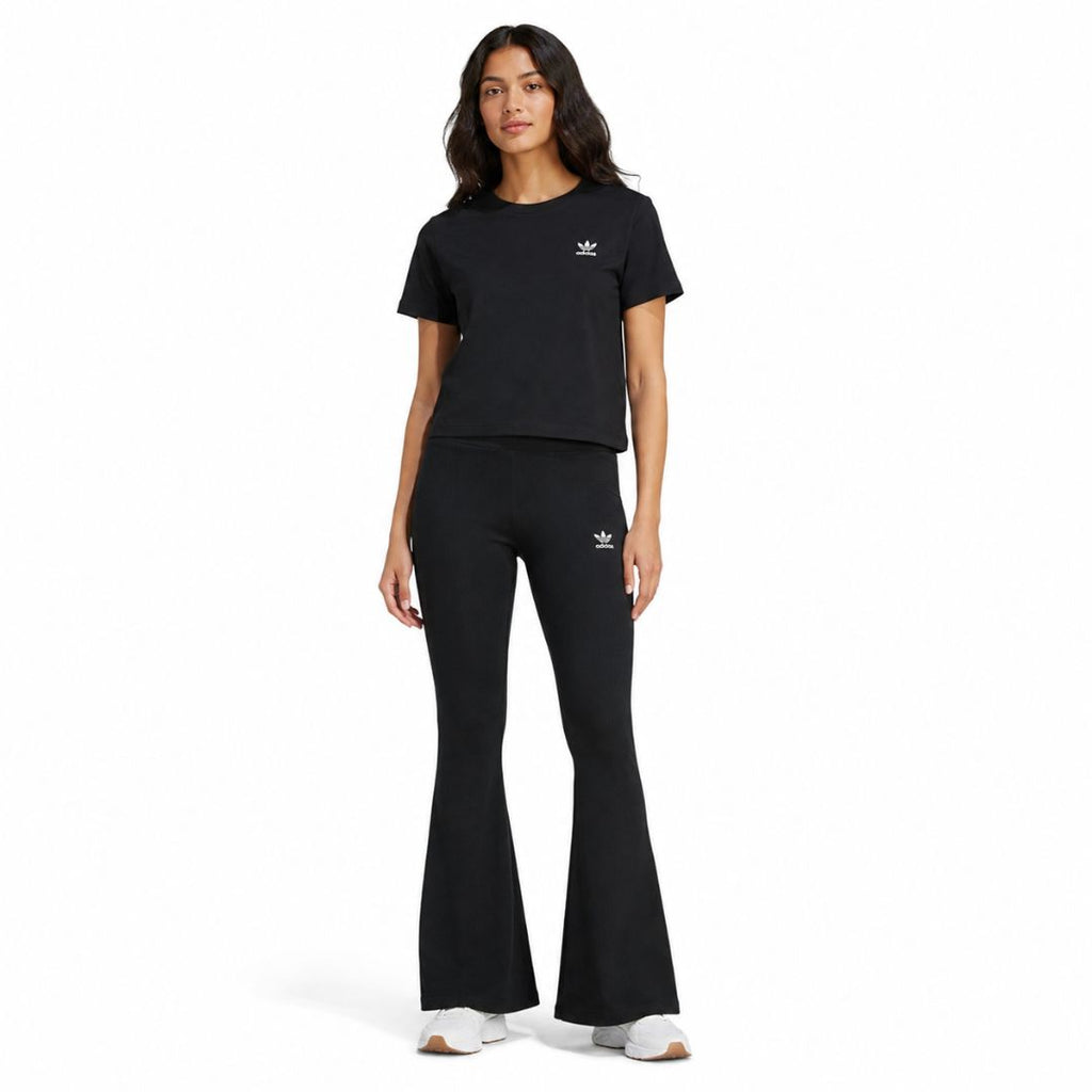 Essentials Rib Flared Leggings
