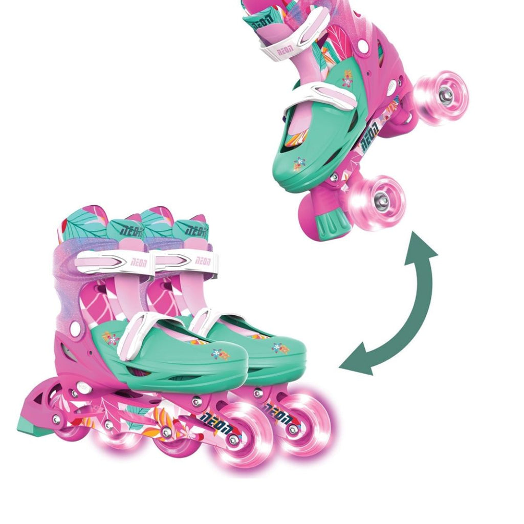 Neon Combo Skates