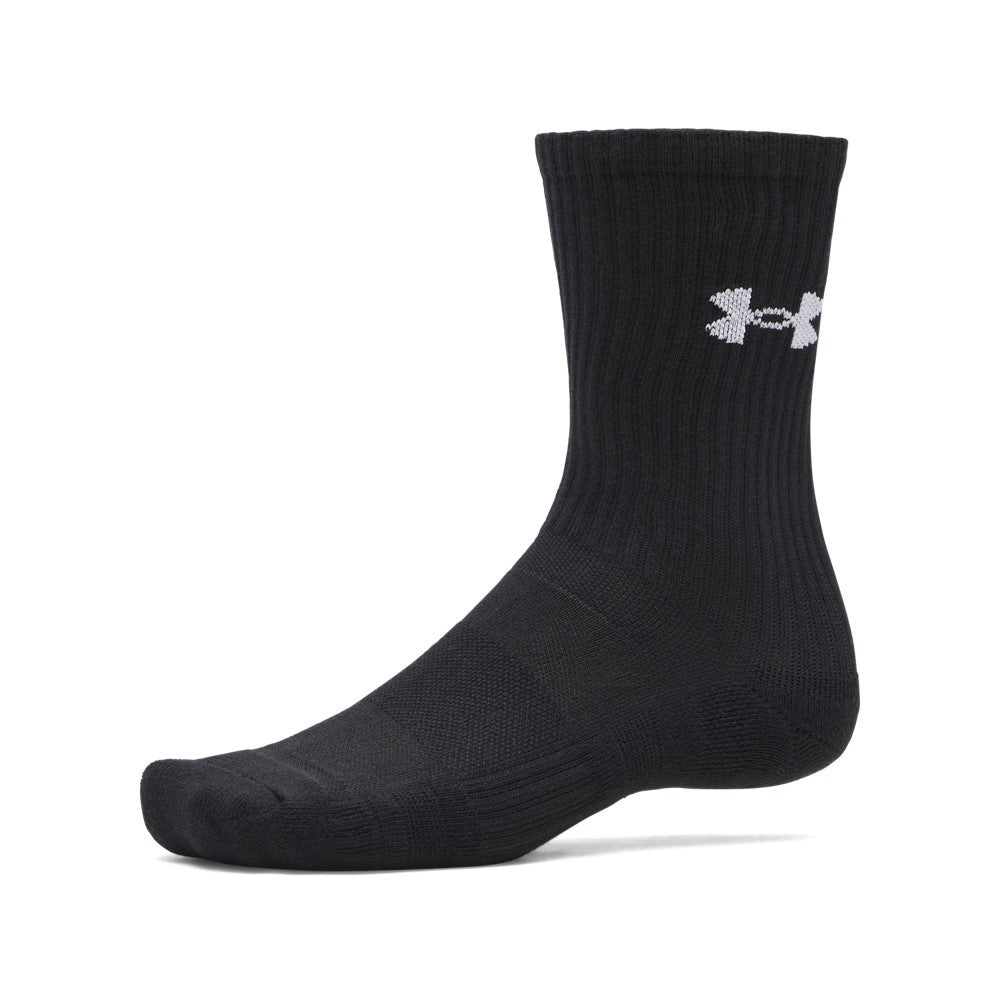 UA Performance Cotton 3-Pack Crew Socks