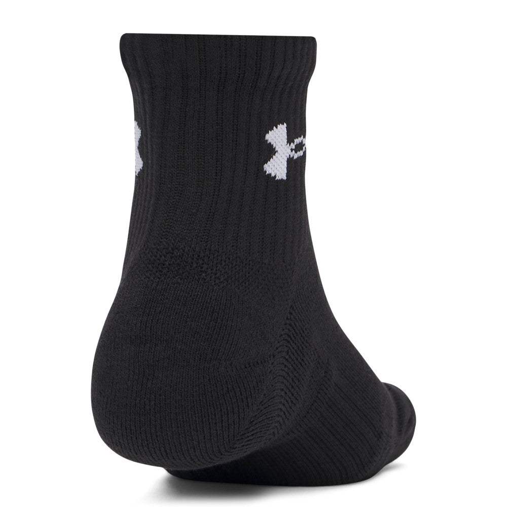 UA Performance Cotton 3-Pack Quarter Socks