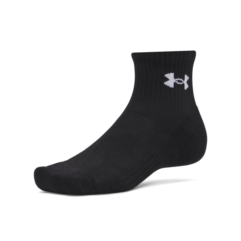 UA Performance Cotton 3-Pack Quarter Socks