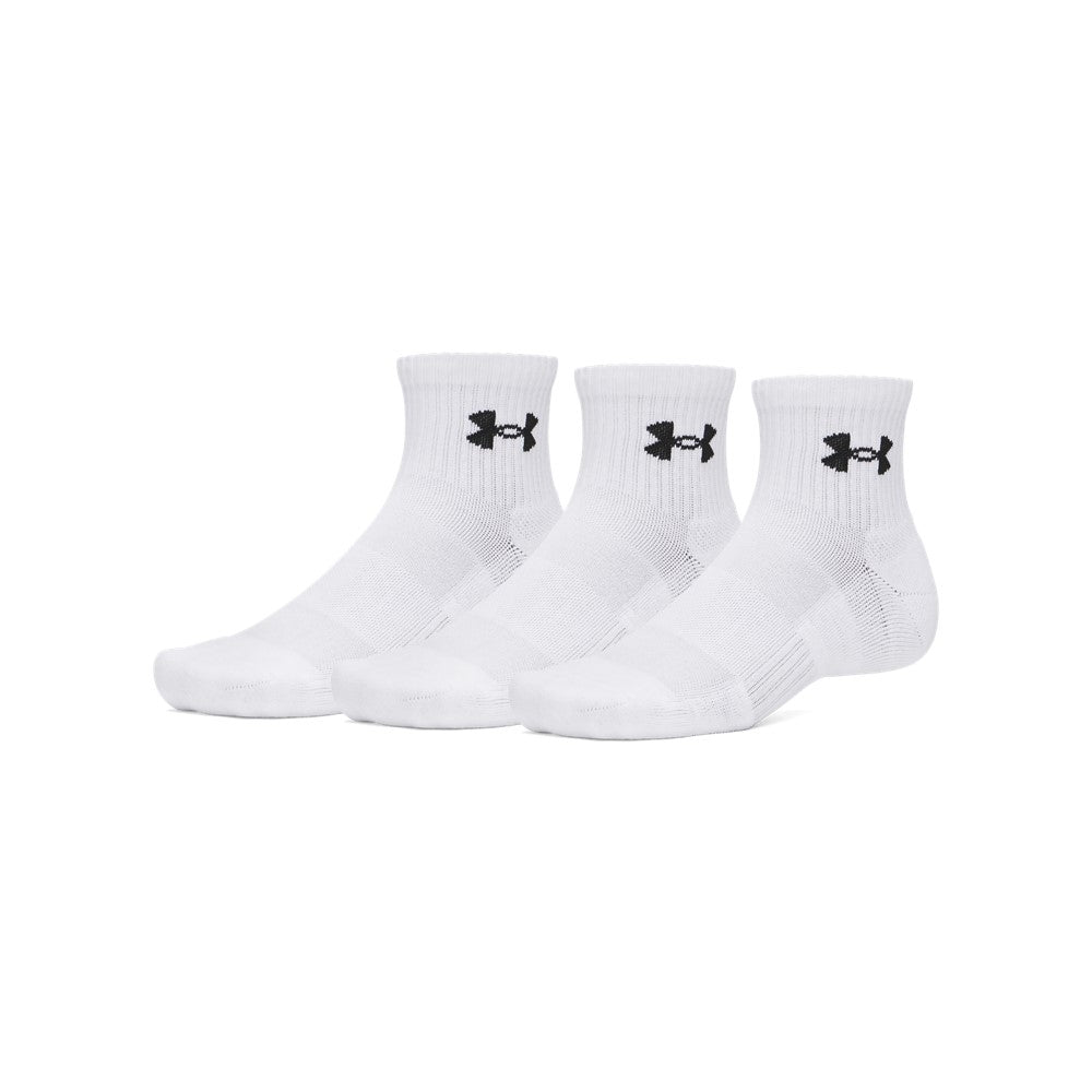 UA Performance Cotton 3-Pack Quarter Socks