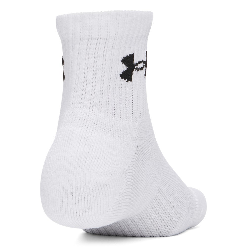 UA Performance Cotton 3-Pack Quarter Socks