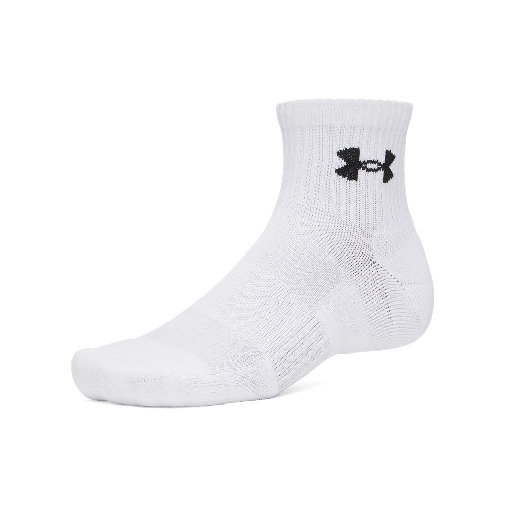 UA Performance Cotton 3-Pack Quarter Socks
