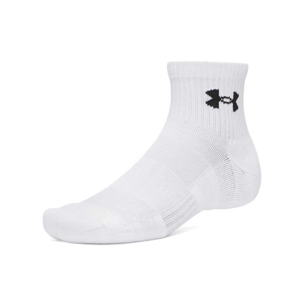 UA Performance Cotton 3-Pack Quarter Socks