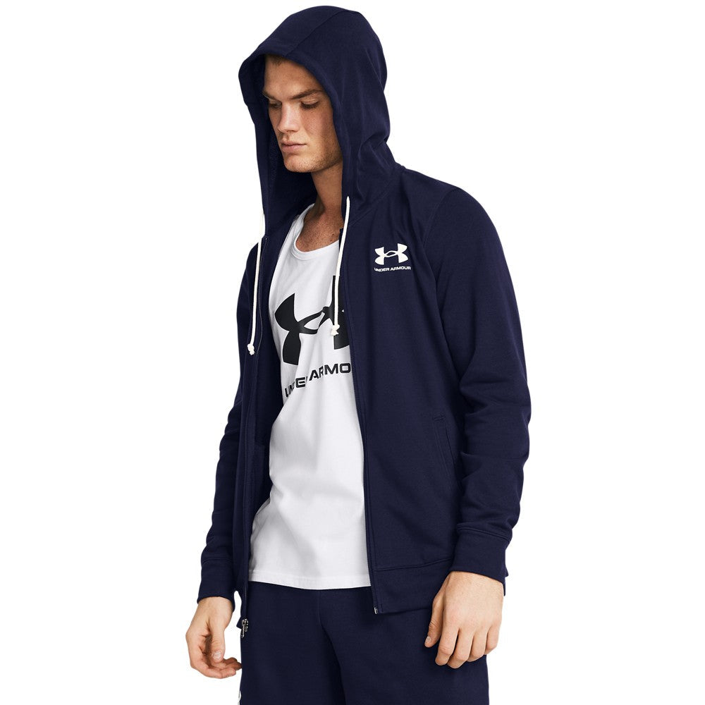 UA Rival Terry Fleece Full Zip Hoodie