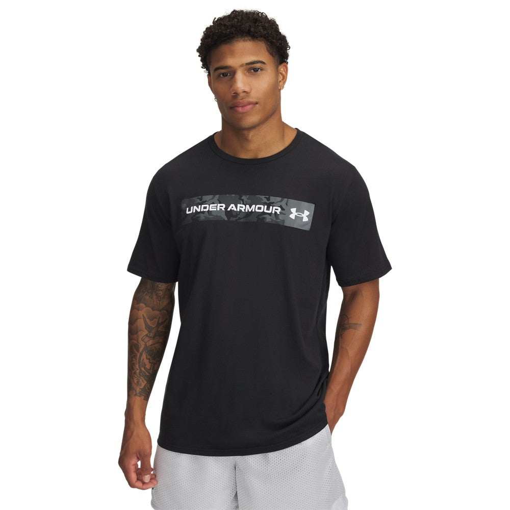 UA Camo Chest Stripe Short Sleeve