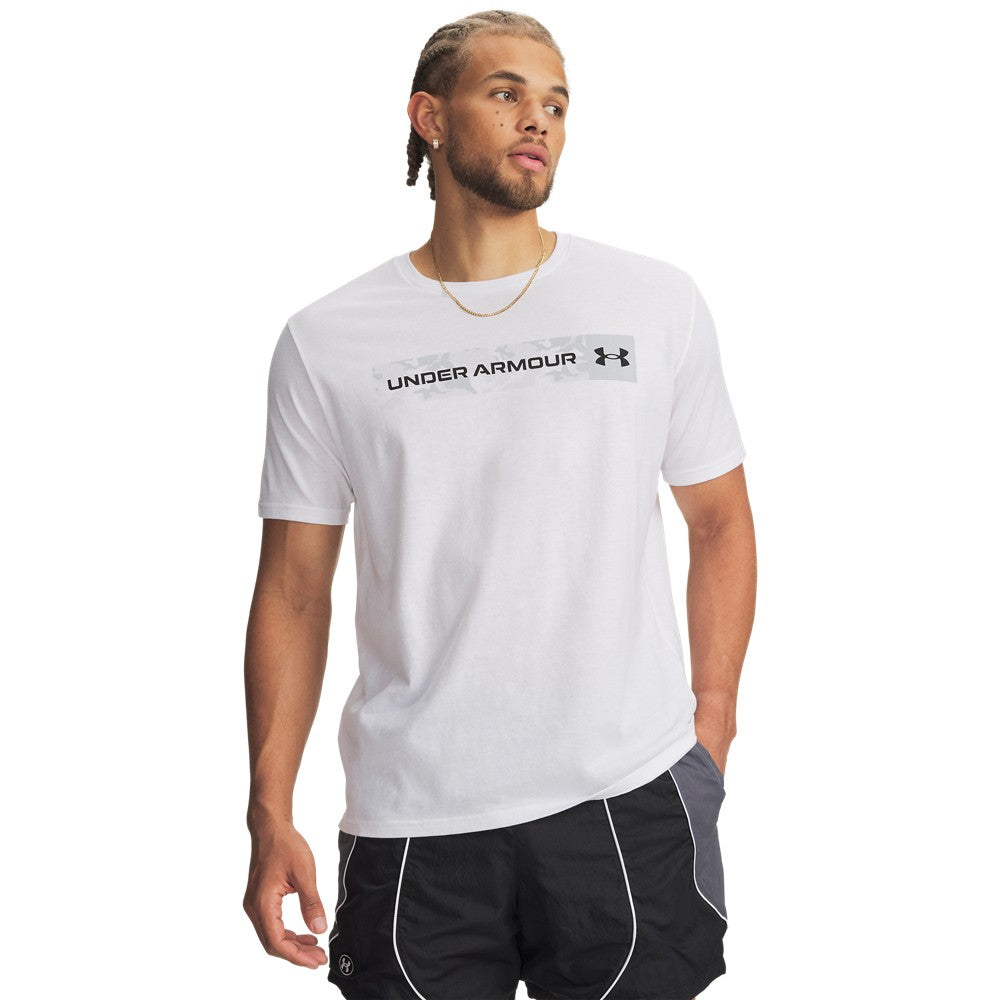 UA Camo Chest Stripe Short Sleeve