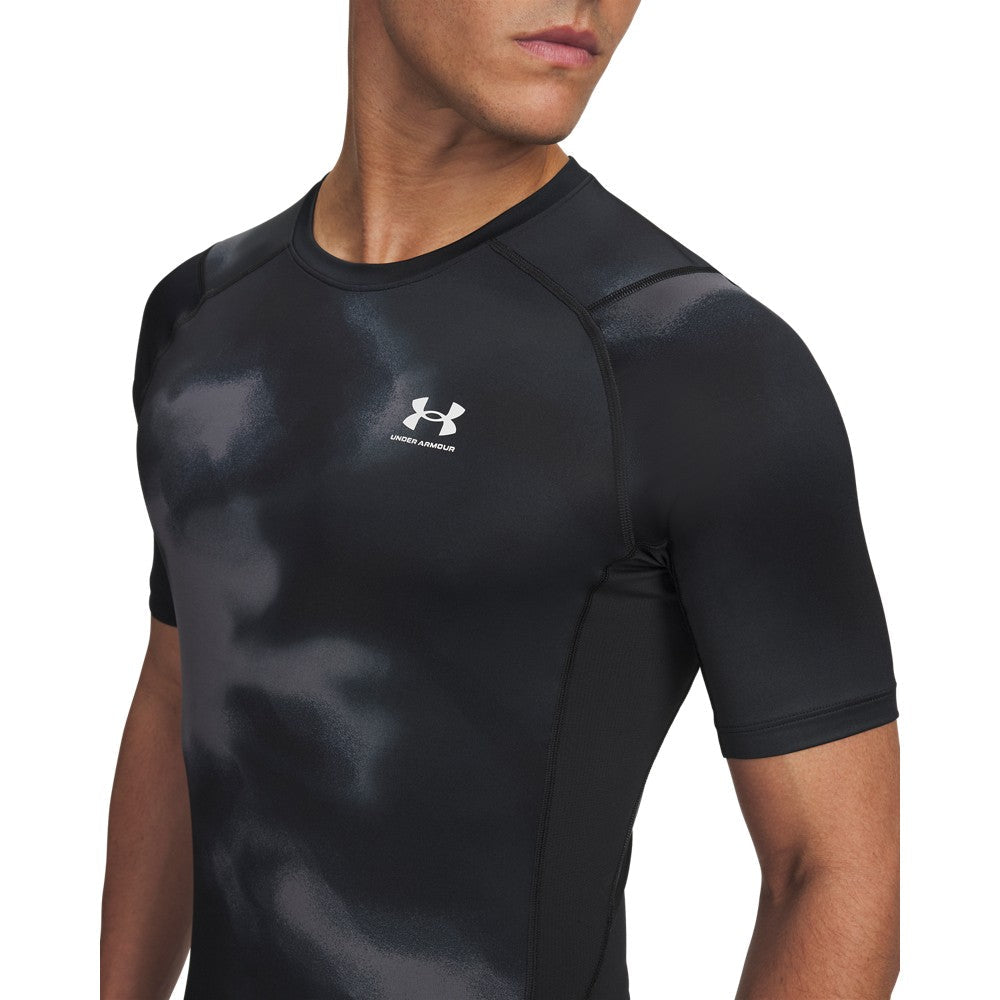 UA HeatGear® Printed Short Sleeve