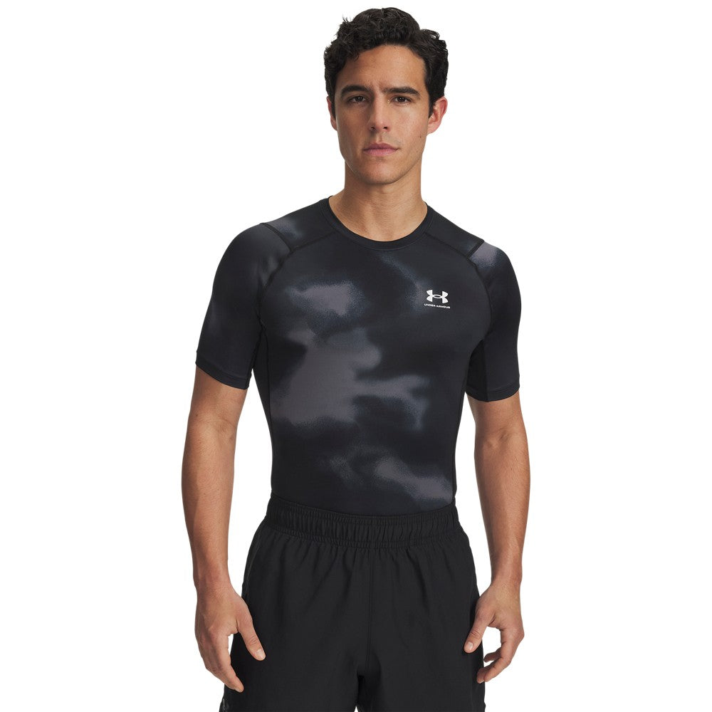 UA HeatGear® Printed Short Sleeve