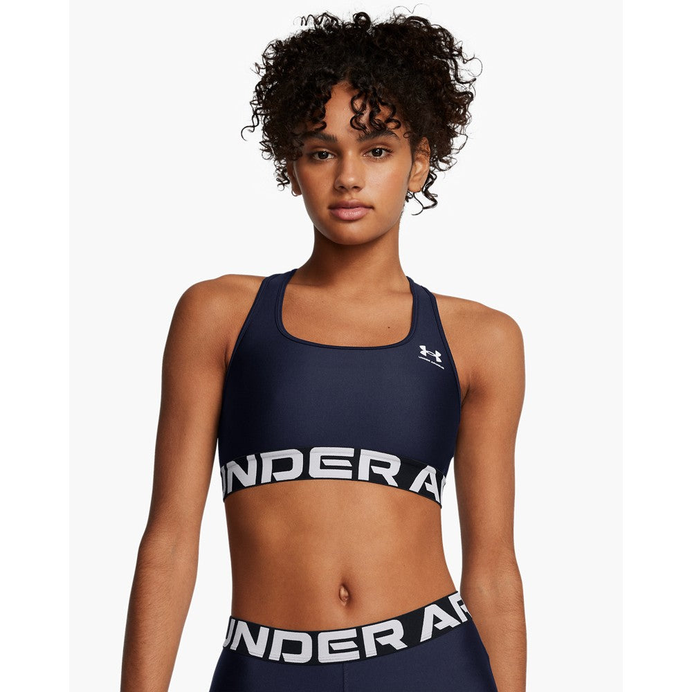 HeatGear® Armour Mid Branded Sports Bra