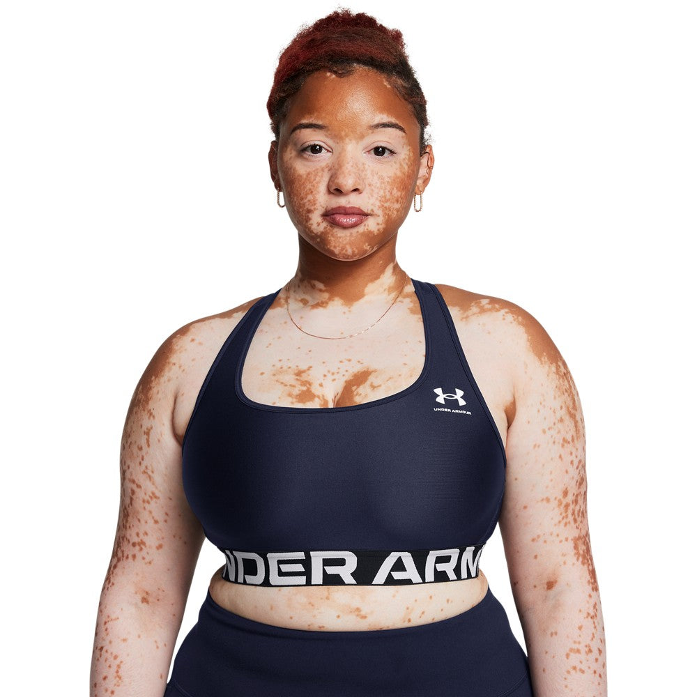 HeatGear® Armour Mid Branded Sports Bra