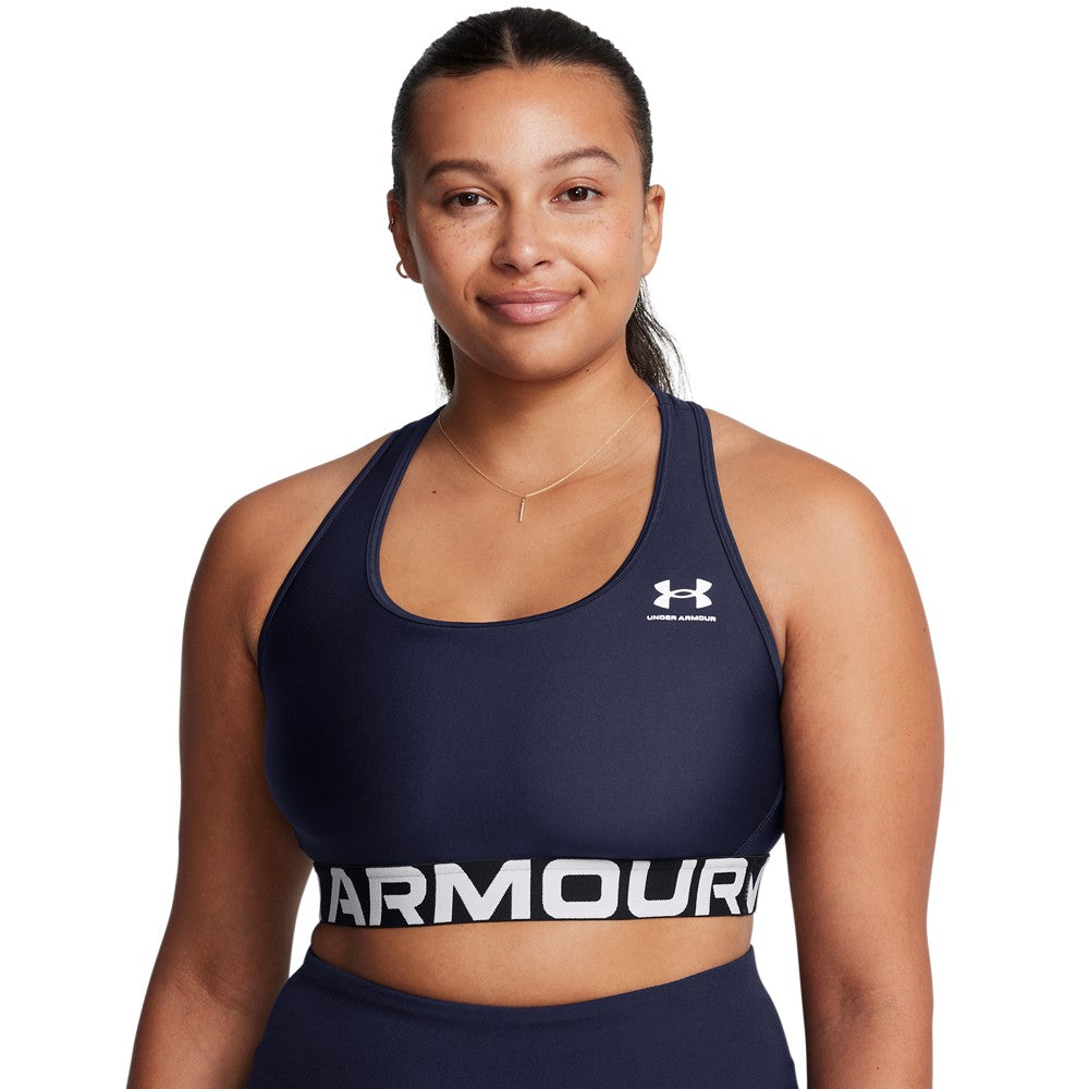 HeatGear® Armour Mid Branded Sports Bra