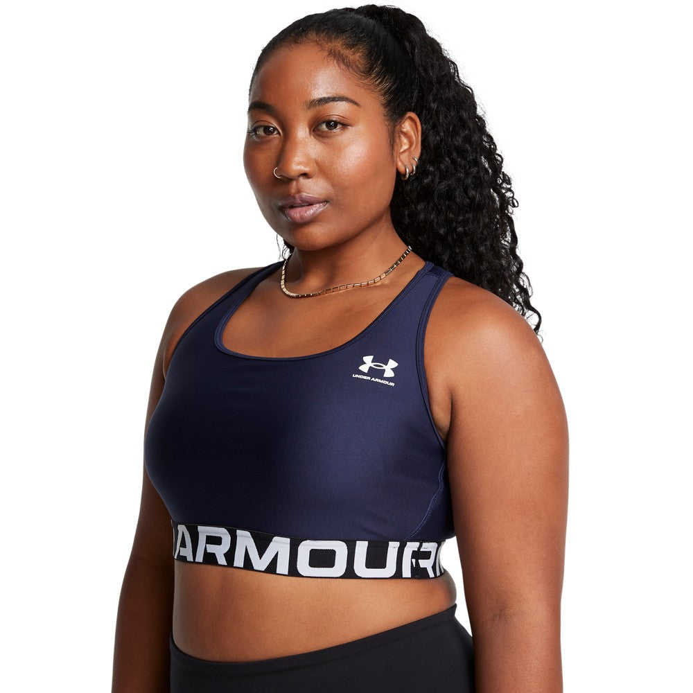 HeatGear® Armour Mid Branded Sports Bra