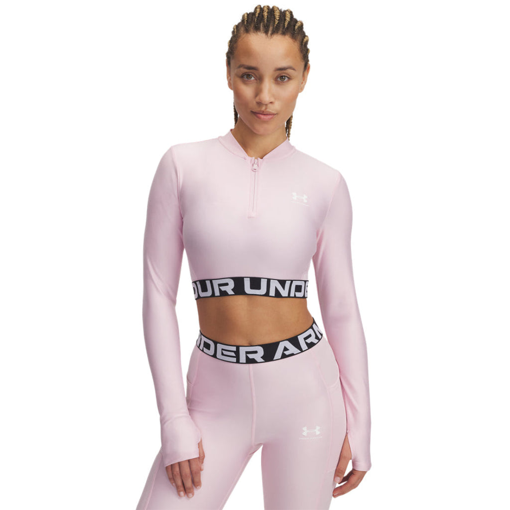 HeatGear Rib 1/4 Zip Long Sleeve
