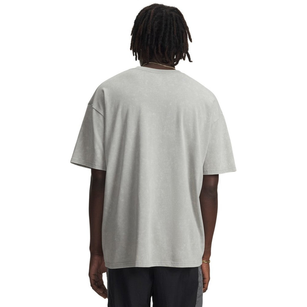 UA Heavyweight Logo Wash Oversized Short Sleeve