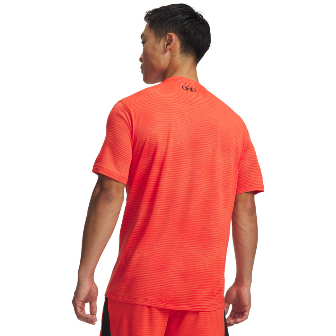 UA Tech Vent VHS Jacquard Short Sleeve